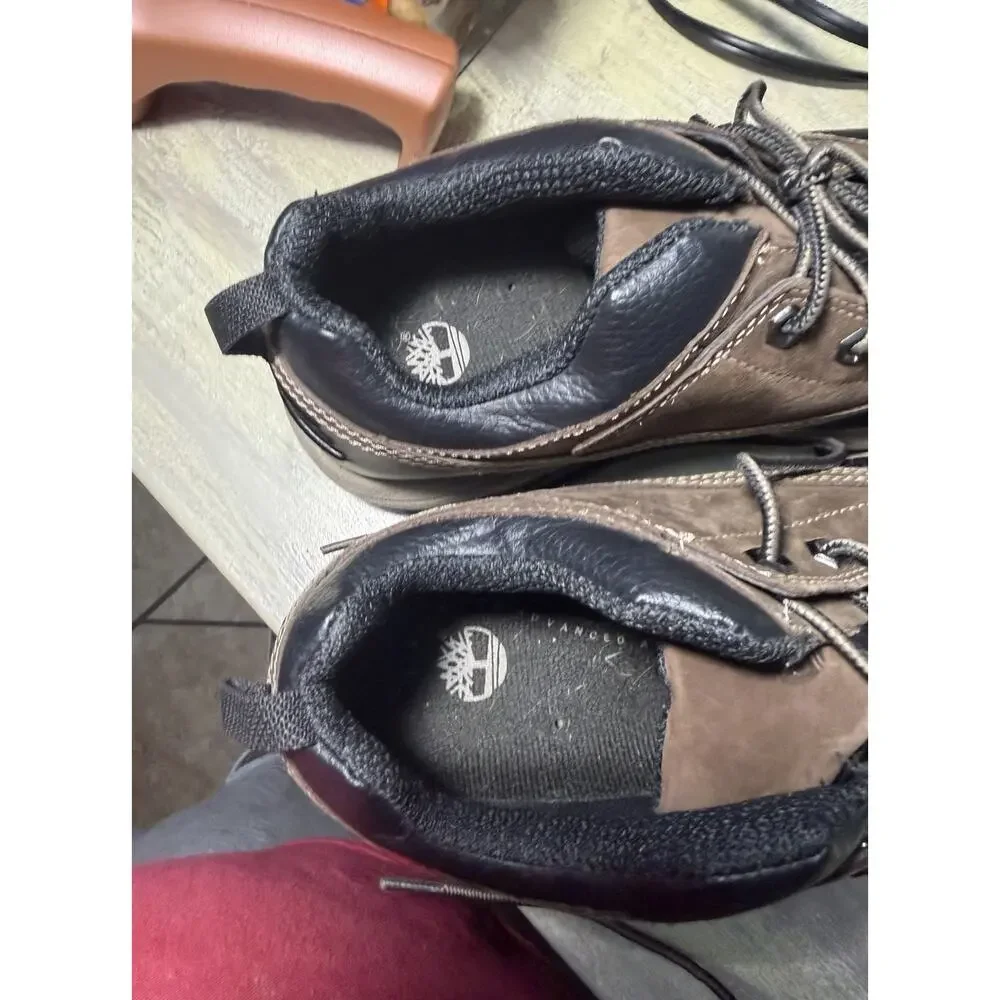 These are a pair of Timberland 